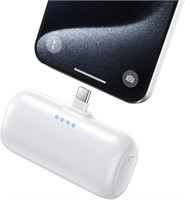Mini Portable Charger USB-C Power Bank, 5200mAh Po