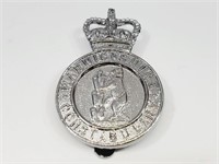 Warwickshire Constabulary British Police Cap Badge