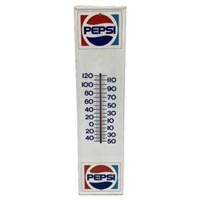 Metal Pepsi Thermometer, 7 x 28 in