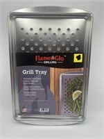 FlameGlo Grill Tray 13.2 x 9.2in Stainless Steel