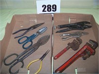 Vice Grips, Pipe Wrenches, Snips