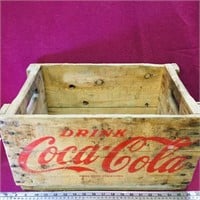Coca-Cola Wooden Crate (Vintage)