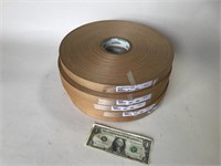 5 Rolls - 1" Pre Glued Wooden Edge Banding