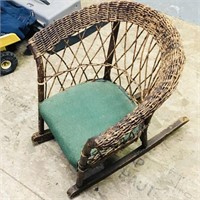 Antique Childrens Rocking Chair