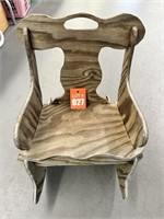 Wooden Kids Rocking Chair