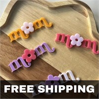 NEW 10Pcs Decorations Acrylic Mom Cakes Toppers