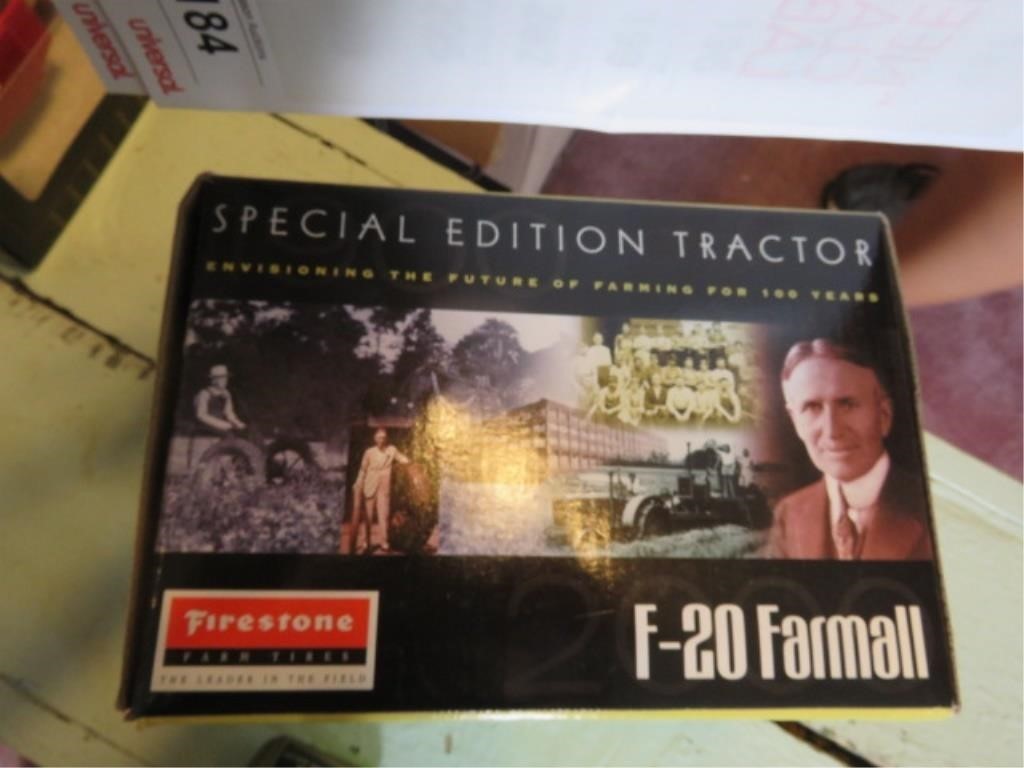 FIRESTONE SPECIAL EDITION TRACTOR - F-20 FARMALL