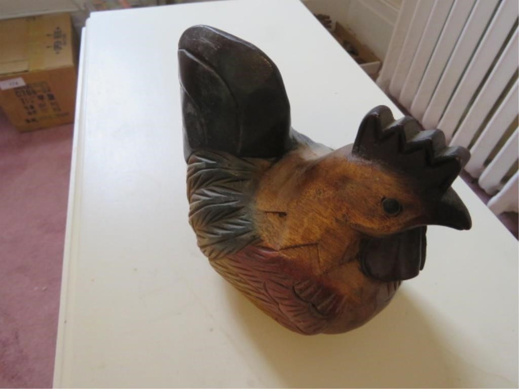 WOODEN ROOSTER