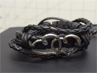 Leather bracelet