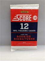 2013 Score NFL Sealed pack Poss Travis Kelce RC