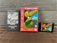 Sega Genesis Game Frogger W/ Box