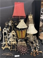 Table Lamps, Frame Stands, Star Ornaments.