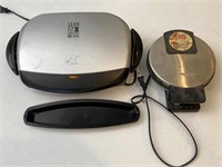 George Foreman Grill, Cuisinart Waffle Maker