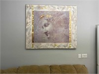 Extra Large Wall Art: Acrylic Painting On Wood