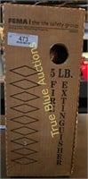 FEMA 5LB Fire Extinguisher - New In Box