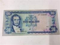 $10 Jamaica 1955