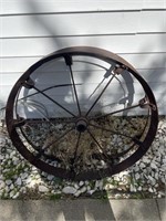 vintage wagon wheel