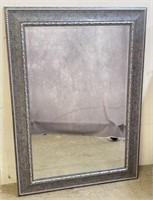 Dual Hanging Ornate Beveled Mirror