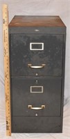 COLE STEEL 2 DRAWER FILE CABINET