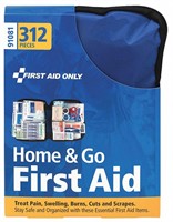 FIRST AID ONLY Kit: Gen Purpose  313 Pieces