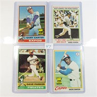 Gary Carter (RC) and 3 Big Sticks