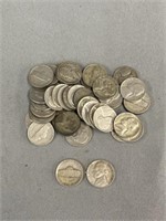 (40) Jefferson Silver Nickels