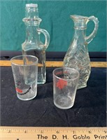 Lot Of 4 Glass Pieces