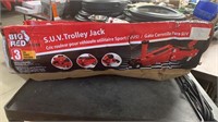 Big Red Jacks S.U.V Trolley Jack 3 Ton 6,000