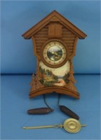 End of The Perfect Day Cuckoo Clock by Thomas