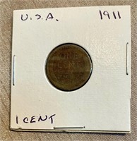 1911 U.S.A. 1 CENT