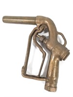Vtg Brass Gas Pump Nozzle