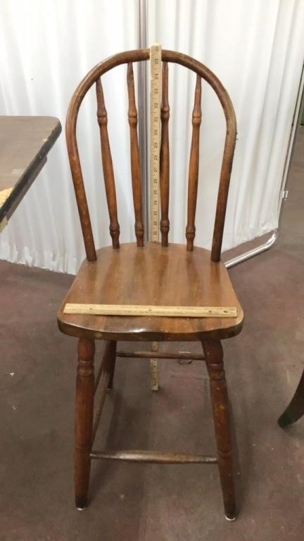 Vintage wood chair