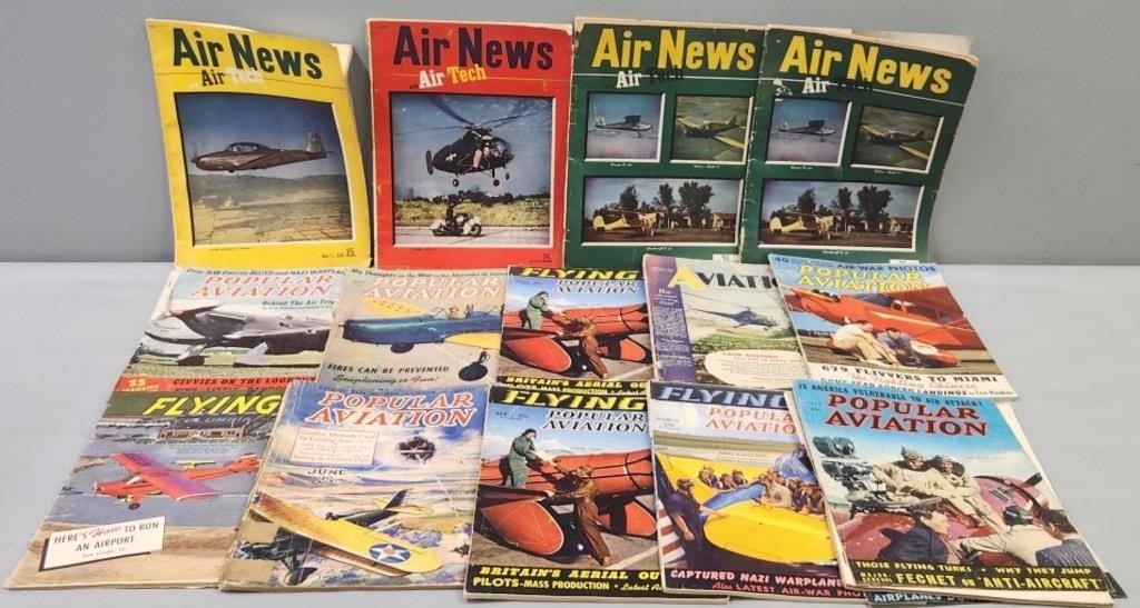 Aviation Magazines Periodicals Lot Collection