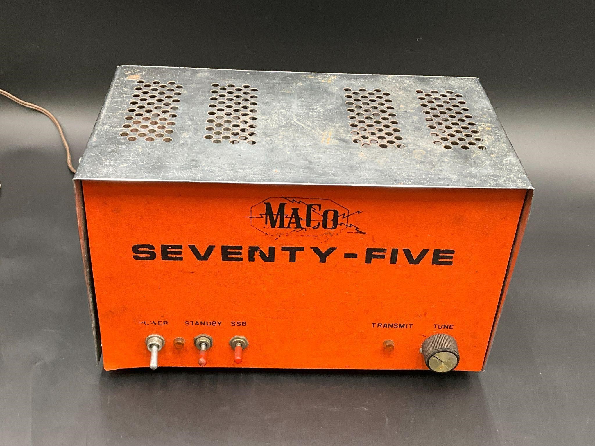 MACO Seventy-Five Linear Amplifier Amateur Radio