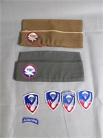 Military Hats and Patches Airborne