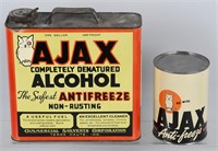 2- AJAX ANTI-FREEZE CANS