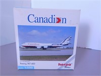 Herpa Wings Boing 747-400 Canadian 1:500