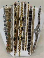 +(10) Fashion Bracelets & (2) Wristwatches