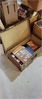 Vintage Suitcase with Misc. Books