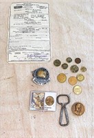 misc, Coins, novelty Title Westinghouse badge
