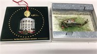 (2) White House Historical Association ornaments