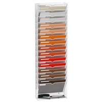 SUPEASY 16-Tier Wall File Organizer Hanging Wall