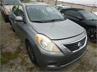 2012 NISSAN VERSA COLD A/C NO RUN