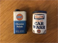 (2) Gulf Cans