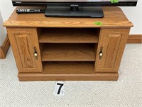 Oak TV cabinet 36” X 21” X 22”