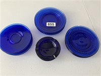Cobalt Blue, 6 saucers, 8 dessert plates,