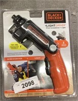 Black & Decker light driver driver plus light