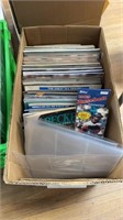 Box of Beckett Guides and Sports Illustrated