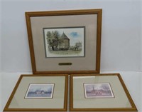 3 Williamsburg Virginia Prints