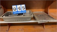 Lot of Assorted Rectangle and Square Pans